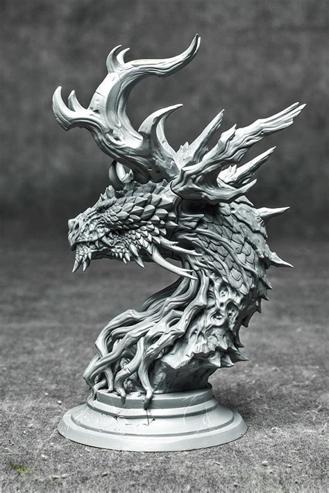 Forest Dragon 3D Printing Model Stl – 3d printing models | Dragon art ...