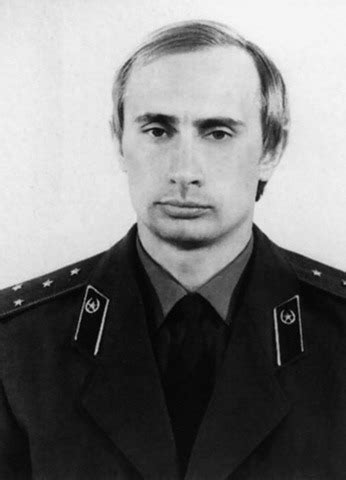 Vladimir - Young Putin while serving in the KGB.