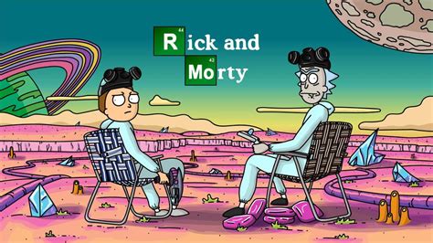 Rick an Morty Breaking Bad colored by Sonjaherz Rick And Morty Quotes, Rick And Morty Poster ...