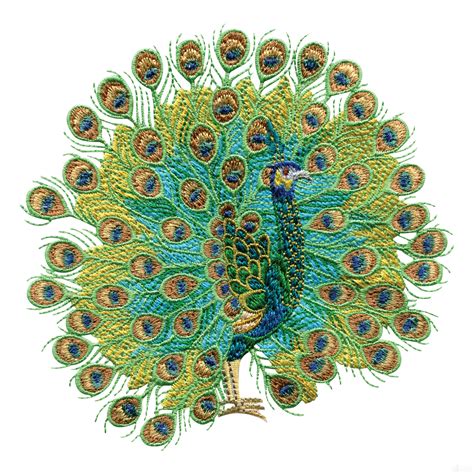 Pin by BeautifulBagsEtc on Machine Embroidery | Peacock embroidery designs, Embroidery patterns ...