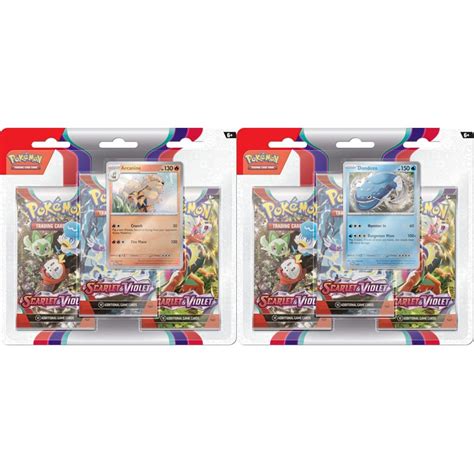 Scarlet and Violet (Base Set) Triple Pack Blister – Trident Cards