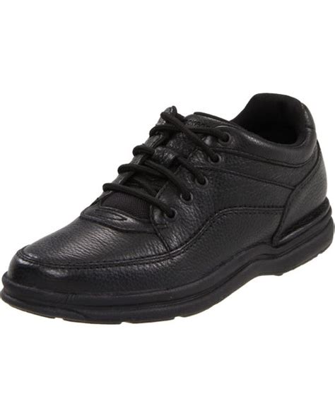 Rockport World Tour Classic Walking Shoe,black,8 W for Men | Lyst