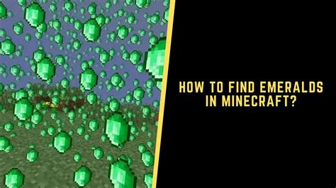 A Complete Guide About How to Find Emeralds in Minecraft...