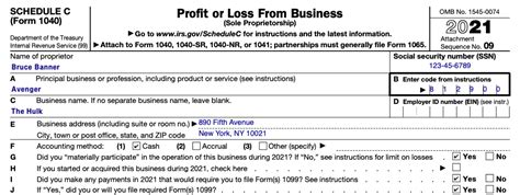 How to Fill Out Your Schedule C Perfectly (With Examples!)