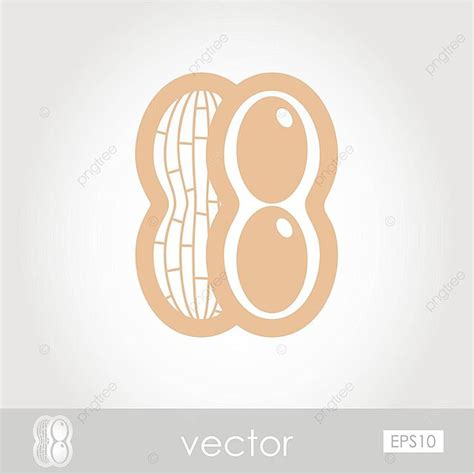 Peanut Outline Icon Vegetable Vector Allergy Nuts Peanut Vector, Allergy, Nuts, Peanut PNG and ...