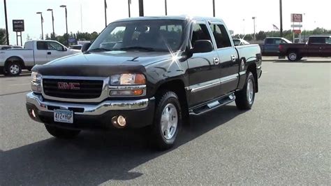 2004 GMC Sierra 1500 Crew Cab 4WD SLE - YouTube