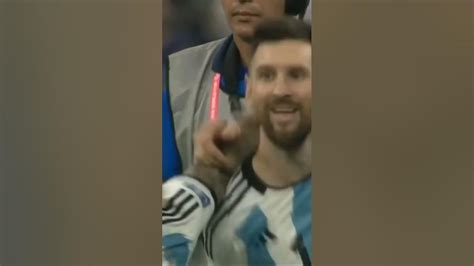 Messi reaction to winning the world cup - YouTube