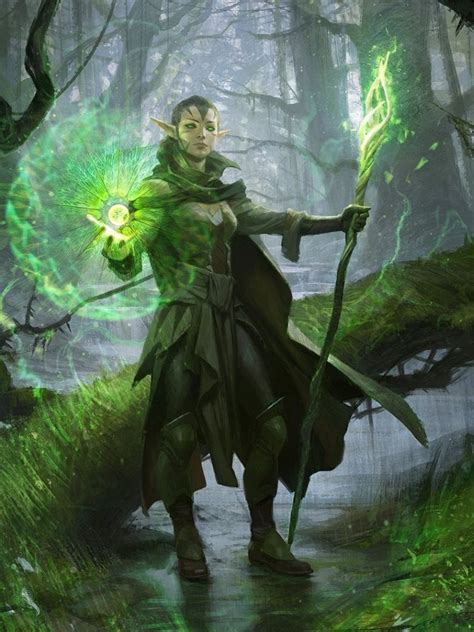 MTGNexus - Nissa, Sage Animist Art by Wesley Burt