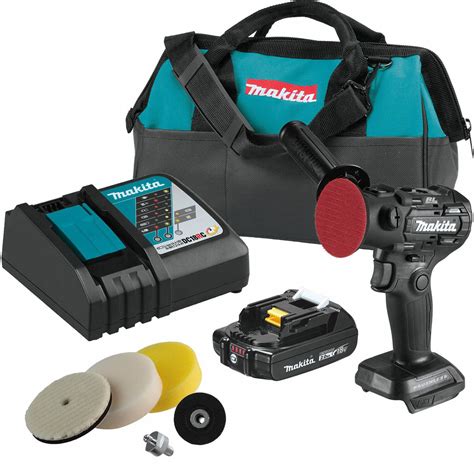 MAKITA, 18V LXT, Battery Included, Cordless Polisher Kit - 373VU8|XVP01R1B - Grainger