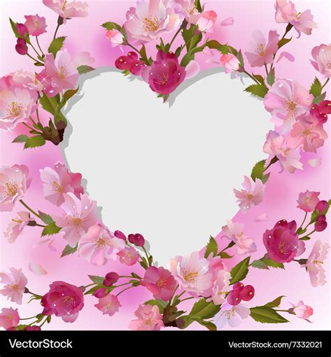 76+ Background Flower Heart Images - MyWeb