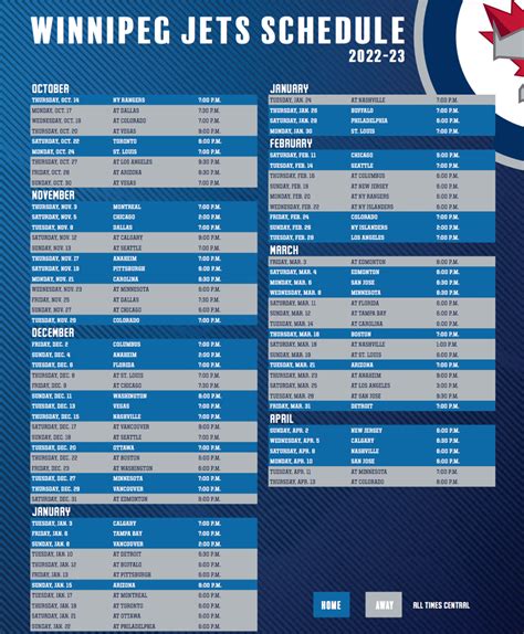 Breaking Down the Winnipeg Jets’ 2022-23 Regular Season Schedule