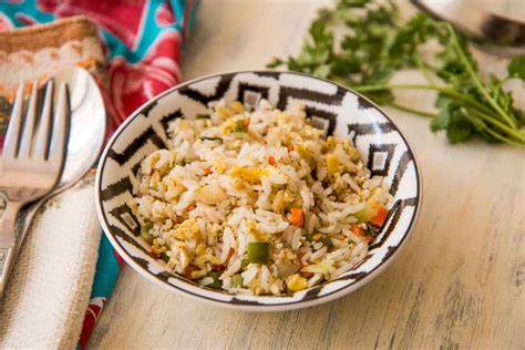 Chinese Egg Fried Rice Recipe With Oats by Archana's Kitchen