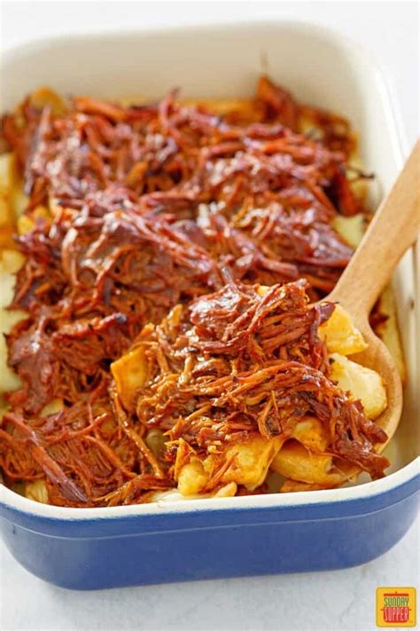 Pulled Pork Poutine Recipe - Sunday Supper Movement