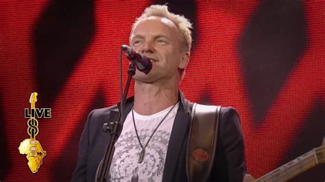 Sting - Every Breath You Take (Live 8 2005) - YouTube