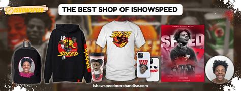 Ishowspeed Merch ⚡️ Official Ishowspeed Merchandise Store