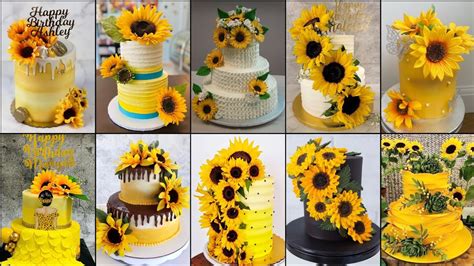 Sunflower Theme Cake | Best Flower Site