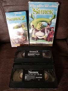 Shrek (VHS, 2001)and shrek 2 lot of 2 667068367034 | eBay