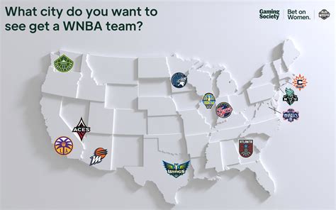 Wnba Team Map