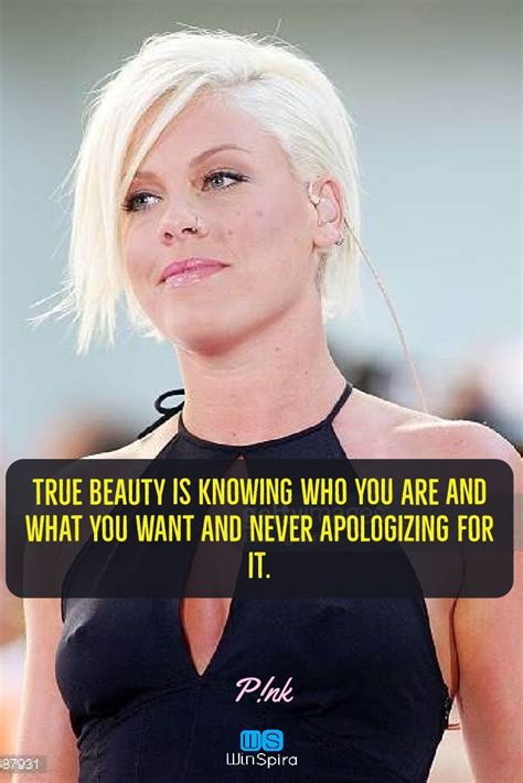 20 Awesome Quotes from singer pink - Winspira | Pink quotes singer, Pink singer, Singer quote