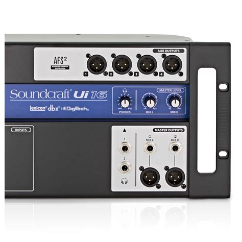 Soundcraft Ui16 Digital Rack Mixer - Nearly New at Gear4music