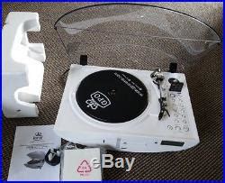 GPO Jive Turntable Record Player CD Mp3 FM Radio Save Vinyl to USB +2 ...