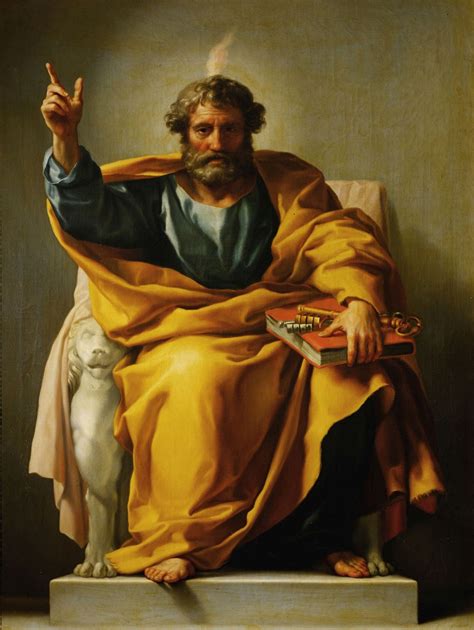 The Apostle Peter Painting | Anton Raphael Mengs Oil Paintings