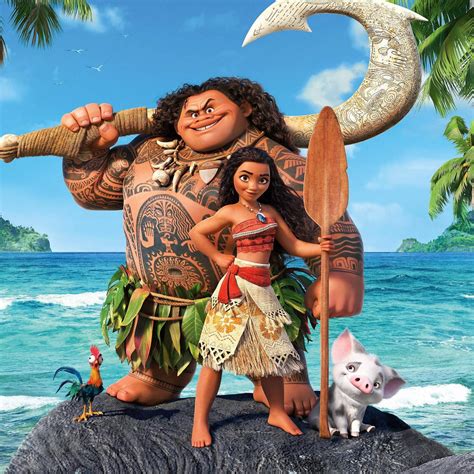 2048x2048 Moana 2016 Disney Movie 4k Ipad Air HD 4k Wallpapers, Images ...