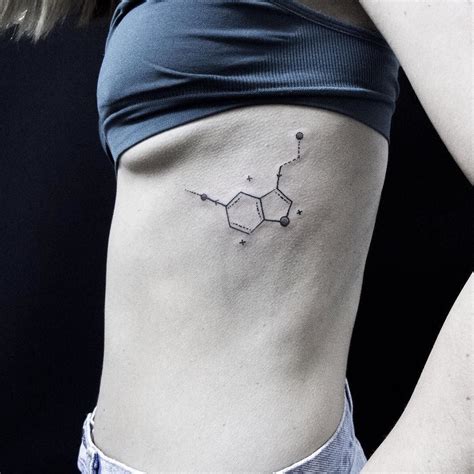 Image result for unique serotonin tattoo Full Arm Tattoos, Wrist Tattoos For Women, Time Tattoos ...