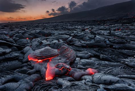 Dried lava, lava, rocks, mountains, burning HD wallpaper | Wallpaper Flare