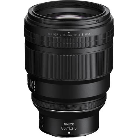 Nikon 85mm F1.2 NIKKOR Z 85mm f/1.2 S Lens (Nikon Z) 20114 B&H Photo Video