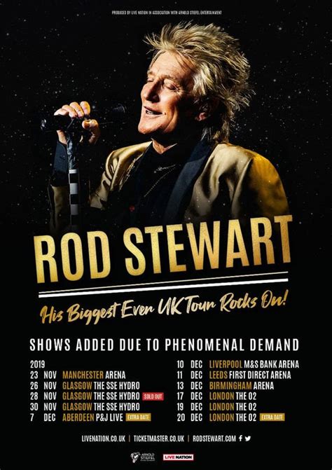 Rod Stewart UK tour 2019: MORE dates added – Here’s how to get tickets ...