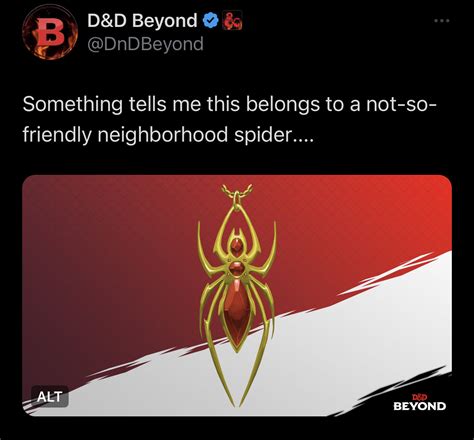 D&D 5E - Spider Amulet shared by DnDBeyond? | EN World D&D & Tabletop RPG News & Reviews