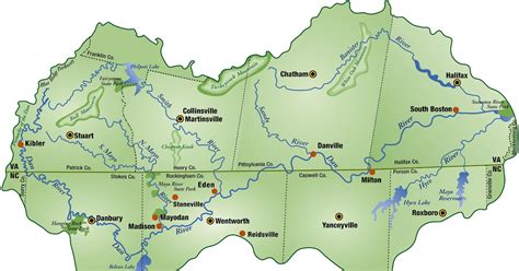 Dan River Nc Map | Map Of The World