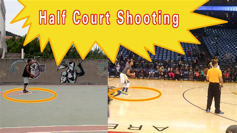 half court – Shotur Basketball Jump Shot Tips