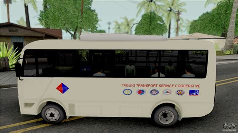 Hino PUV Class 3 Modern Philippine Jeepney for GTA San Andreas