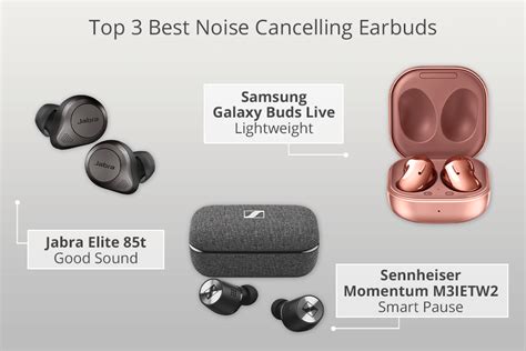 6 Best Noise Cancelling Earbuds in 2024