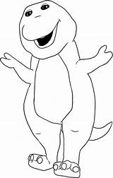 Free Printable Barney Coloring Pages For Kids sketch template
