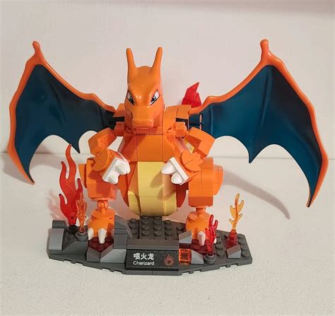 Pokemon charizard lego type figure nintendo switch 14cm h x 22cm w | Vinted