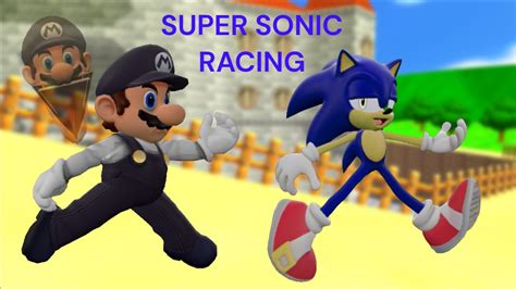 SUPER SONIC RACING - For The Race Collab (@SMS95) - YouTube