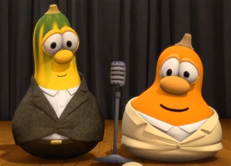 Jerry Gourd As Himself And Jimmy Gourd As Boy | VeggieTales - It's For ...