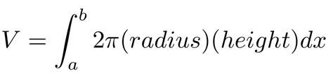 Cylindrical Shell Formula (The Shell Method) - Statistics How To