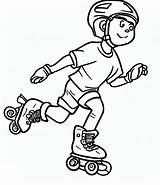 Roller Skate Printable Coloring Page At Mitzi Mcclain Blog sketch template