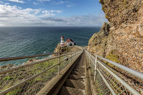 Point Reyes Lighthouse Stairs Photograph by Donnie Whitaker - Fine Art ...