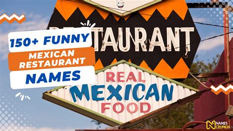 150+ Funny Mexican Restaurant Names - Names Crunch