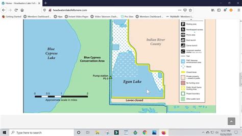 FWC Map Of Headwaters Lake in Fellsmere Fl - YouTube