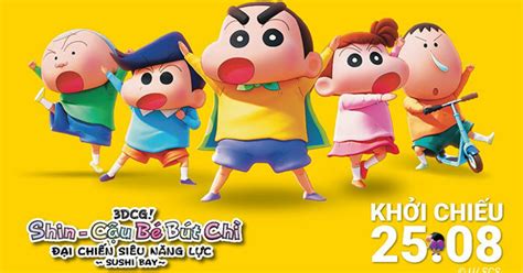 Sushi Bay Shin Jigen! Crayon Shin-chan The Movie (2023) Full | Diễn Đàn Marketing Online Việt ...