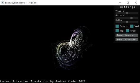 GitHub - iBrushC/lorenz-attractor: A 3D visualization and simulation of the Lorenz attractor ...