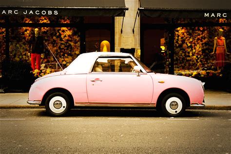 Pink Car - Nissan Figaro | Pink Car - Nissan Figaro | Flickr