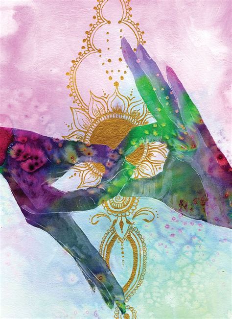 Gyan Mudra — Art by Monica | Namaste art, Yoga art, Meditation art