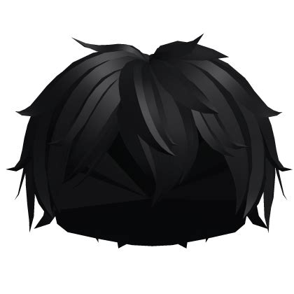 Black Messy Boy Hair - Roblox | Black hair roblox, Black emo hair, Boy hairstyles